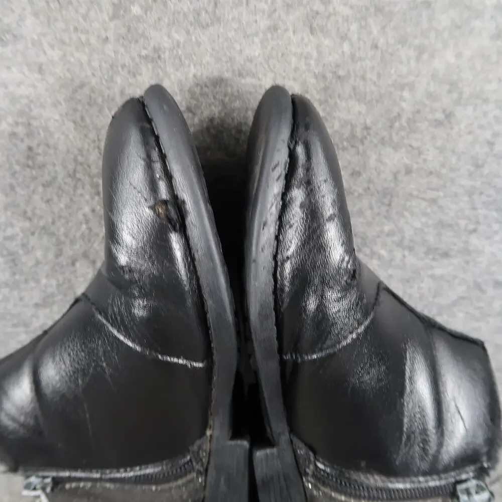 Oshkosh B'Gosh Shoes Kids Toddler 12 Boots Black Zip Casual Girls Buckle Detail